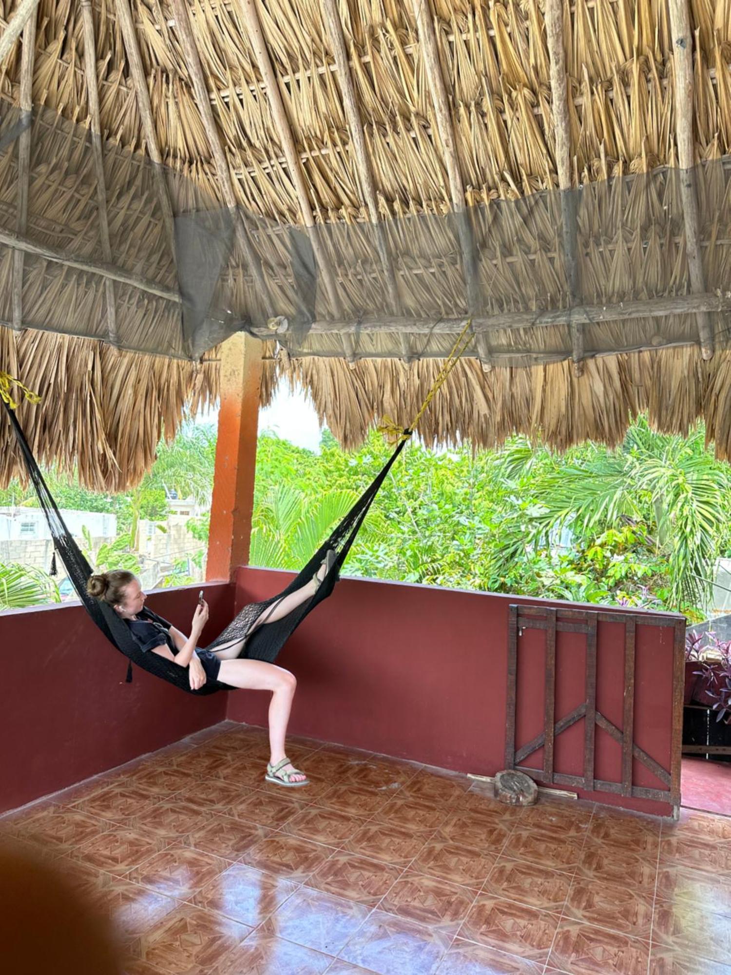Black Jaguar Hostel Bacalar Exterior photo